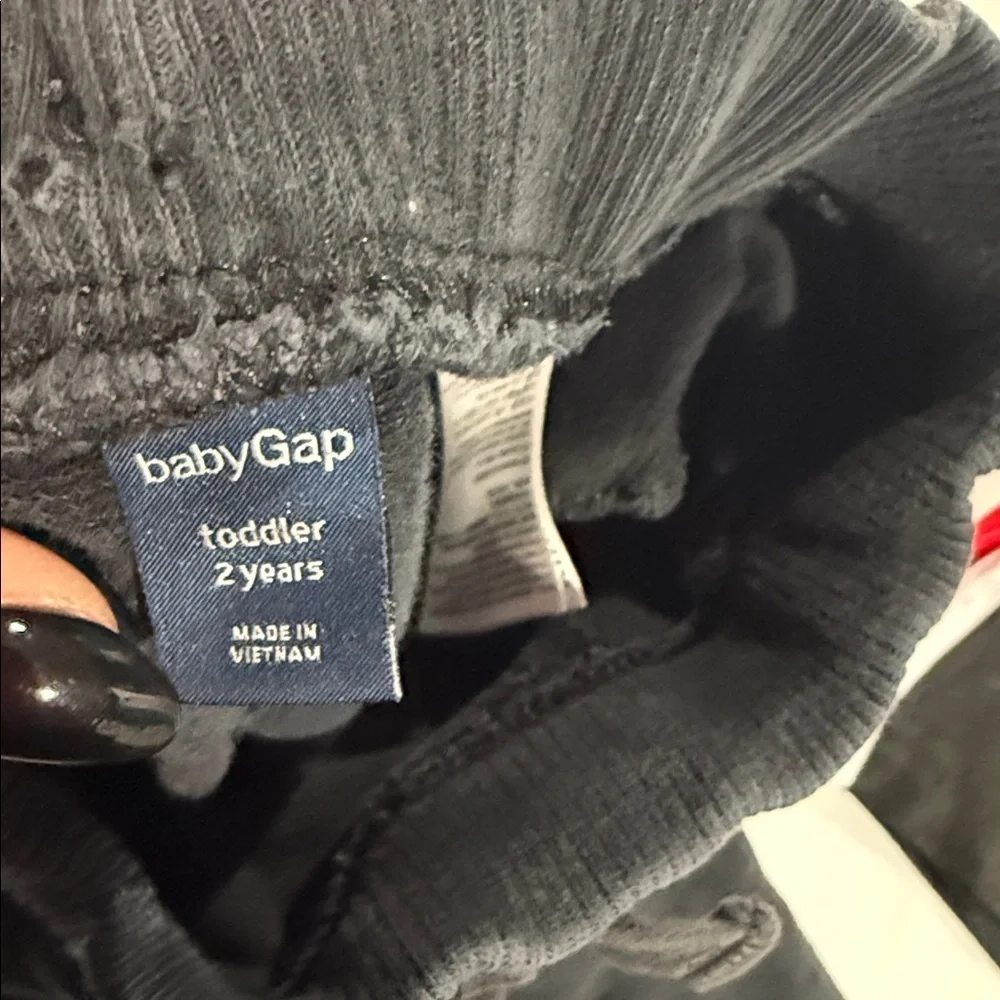 Nike Black Red Shorts. Gap joggers. Size 2T.